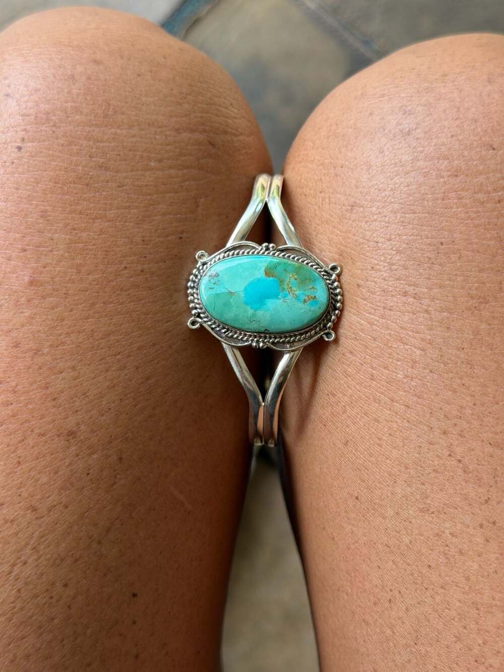 Sterling Silver Turquoise Cuff Bracelet